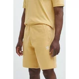 Adidas Kratke hlače moške, rumena barva, IR7815