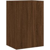 Maison Chic Stenska TV omarica - TV stojalo - Televizijska omarica rjavi hrast 40,5x30x60 cm inženirski les, (21699258) Cene