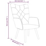  Stolica za opuštanje s osloncem za noge patchwork od tkanine | shoptok.hr