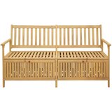  Klupa za pohranu s pohranom 170 x 63 x 84 cm Masivni akacija | shoptok.hr