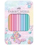  BOJE DRVENE 10 BOJA METALNA KUTIJA SPARKLE JUMBO FABER CASTELL 210910 | Shoptok.si