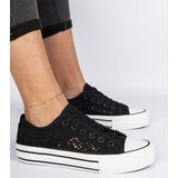 Gemre Black women's lace-up sneakers Fernansis | Shoptok.si