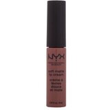 NYX Professional Makeup Soft Matte Lip Cream šminka z mat učinkom tekoče rdečilo za ustnice šminka 8 ml odtenek Leon za ženske Cene
