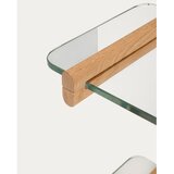Kave Home Stakleni element - polica 3 kom 90x1 cm Sitra – | shoptok.hr
