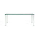 Kave Home Stakleni blagovaonski stol 100x200 cm Adularia – | shoptok.hr