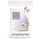 simplehuman CW0173 M-típusú egyedi méretezésű szemetes zsák újratöltő csomag (1 x 20 zsák / csomag) | Shoptok.si