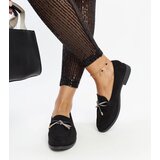 Gemre Black loafers with a decorative bow Endike | shoptok.hr