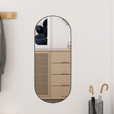 vidaXL Zidno ogledalo 25x60 cm stakleno ovalno Cijene