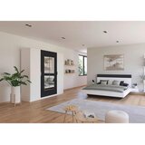 XORA spalnica, bela, temno siva | Shoptok.si