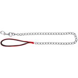 Trixie Povodec Classic Kovinska veriga L-XL 100 cm/4mm rdeč | Shoptok.si
