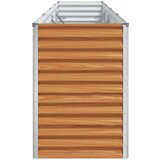  Vrtna visoka greda 390 x 50 x 68 cm Cinkana jeklena, (5000287831) | Shoptok.si
