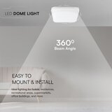  LED plafonsko svetlo za kupatilo LED/24W/230V IP44 4000K 29x29 cm bela | Eponuda.com