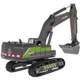 Metal Backhoe/Loader Black - Green | shoptok.hr