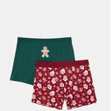 Sinsay Božićne bokserice s motivom čovječuljka od medenjaka 2 pack Cijene