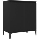 Maison Chic Komoda - Predalnik črna 60x35x70 cm iverna plošča, (21716496) Cene
