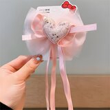 IZMAEL Ukrasna kopča za kosu Heart - Ružičasta | shoptok.hr