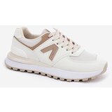 Boto Women's Sports Shoes Made Of Eco Leather Beige Berieta | Shoptok.si