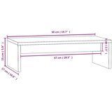  Stalak za monitor 50 x 27 x 15 cm od masivne borovine | shoptok.hr