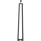 Light & Living Mat črn podstavek za talno svetilko 130 cm Miley – | Shoptok.si