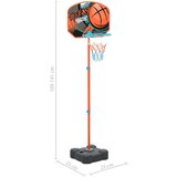 vidaXL Prijenosni košarkaški set podesivi 109 - 141 cm | shoptok.hr