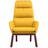  Stolica za opuštanje od tkanine boja senfa | shoptok.hr