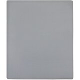  Plahta s gumicom od žerseja siva 160x200 cm pamučna | shoptok.hr