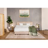 Bonami Selection Bež tapecirani bračni krevet s podnicom i prostorom za odlaganje 160x200 cm Myra Pillow – | shoptok.hr