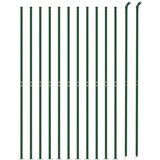  Ograda od žičane mreže s prirubnicom zelena 2 2x25 m | shoptok.hr