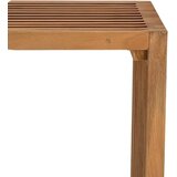 Vrtni bočni stol Smeđa 50 x 32,5 x 35 cm Čvrsto teak drvo | shoptok.hr