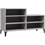 Maison Chic Omarica za obutev - Kopa za čevlje siva sonoma 102x36x60 cm inženirski les, (21778143) | Shoptok.si
