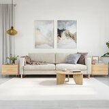 vidaXL Klubske mizice 2 kosa sonoma hrast 50x50x40 cm inženirski les Cene