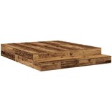  Krevet s prostorom za pohranu od starog drva 200x200 cm | shoptok.hr