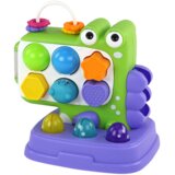 Dinosaur Educational Panel Whack-A-Mole Sorter Game For Children Purple | Shoptok.si