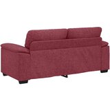  Dvosjed Kauč Vinsko Crvena 180x81x84 cm Tkanina | Shoptok.si