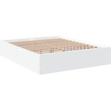  The Living Store Posteljni okvir bel 160x200 cm inženirski les - Posteljni Okvir, (21497571) | Shoptok.si