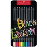 Faber-Castell Faber-Castell: Black Edition set olovaka u boji od 12 komada u metalnoj kutiji | shoptok.hr