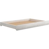 vidaXL Dnevna postelja s predali 90x200 cm bela trdna borovina | Shoptok.si
