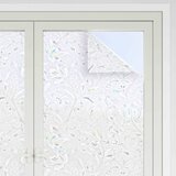  Prozorske folije 4 kom matirane s uzorkom cvijeta PVC Prozirna | shoptok.hr