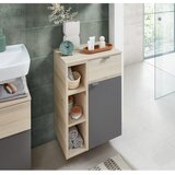 Pelipal Sivi/u prirodnoj boji nizak/zidni kupaonski ormarić u dekoru bora 72x45 cm Quickset 394 – | shoptok.hr