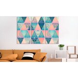  Slika - Oriental Triangles (3 Parts) 120x80 | shoptok.hr