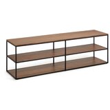 Kave Home TV stol u dekoru hrasta u crno-prirodnoj boji 160x50 cm Yoana - | shoptok.hr