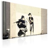  Slika - Sniper and Child by Banksy 120x80 Cijene