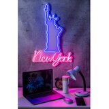 Wallity Zidna LED dekoracija New York, 250 cm IP67 , 12V, Plava Cene