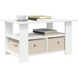  Kava Stol s ladicama Bijelo 77 x 55 x 42 cm Konstruirano drvo | Eponuda.com
