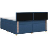  Boxspring krevet s madracem Plava 160 x 200 cm Tkanina | shoptok.hr