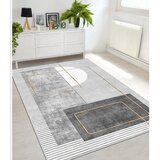  Tepih sa gumenom podlogom 140x220cm - Crno - sivi pravougaonici, TG-3110 Cene