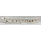 HEKA Zložljiv meter Heka (napis: Ne moti, delam, bele barve, 2 m) | Shoptok.si