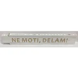 Zložljiv meter Heka (napis: Ne moti, delam, bele barve, 2 m)
