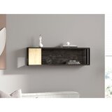 Hanah home meedo - anthracite atlantic pineanthracite wall shelf | ePonuda.com