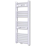  Kupaonski radijator za centralno grijanje zaobljenih cijevi 600 x 1160mm bočni &amp srednji priključak | shoptok.hr